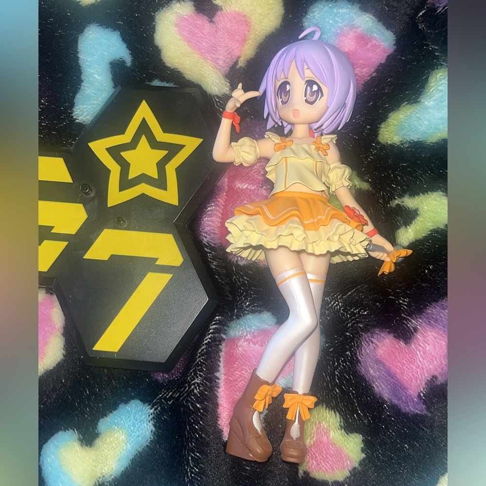 Lucky star x macross tsukasa anime figure
